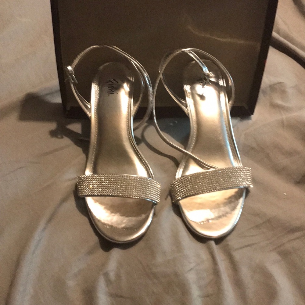 Silver heels